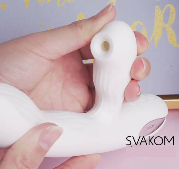 Dương vật giả Svakom Eria rung mút sưởi ấm kích thích vùng kín Dương vật giả Svakom Eria rung mút sưởi ấm kích thích vùng kín